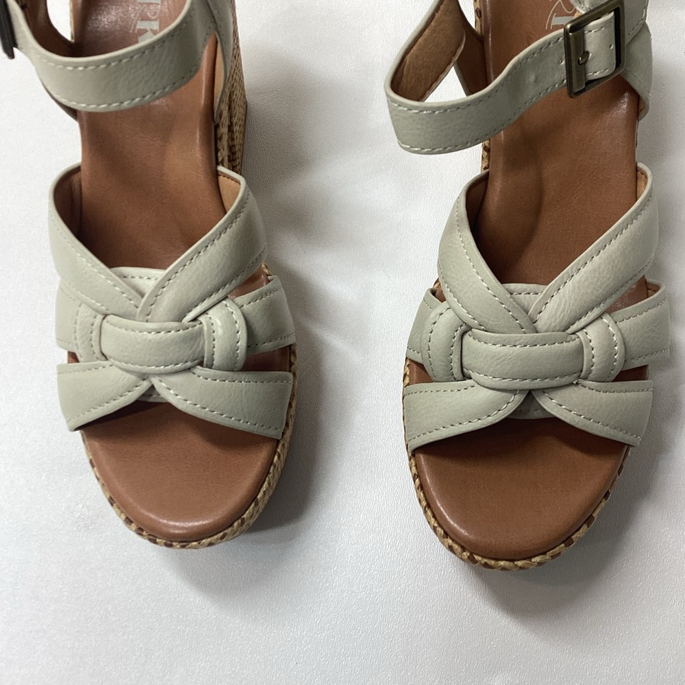 Korks Dee Wedge Platform Sandal Size 9 - Picture 3 of 12